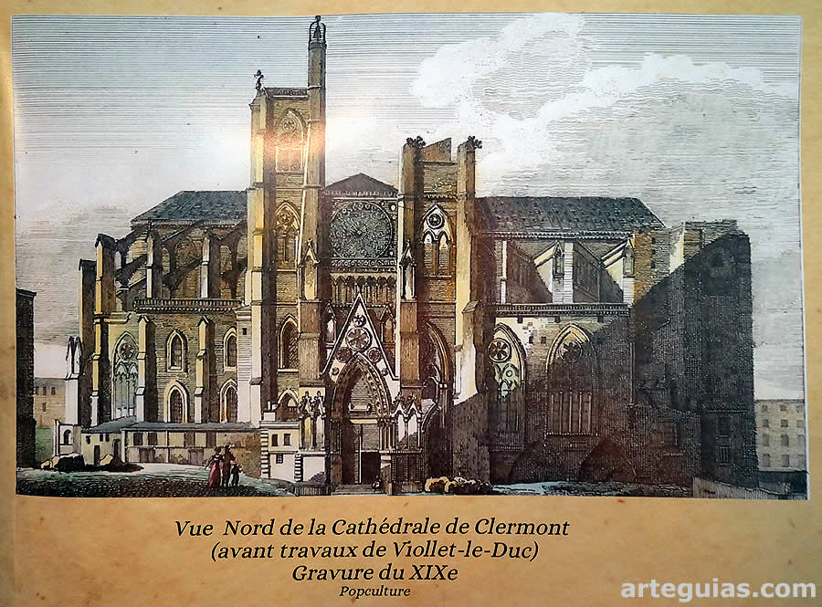 Estado de la catedral antes de la  restauraci&oacute;n demon&oacute;nica