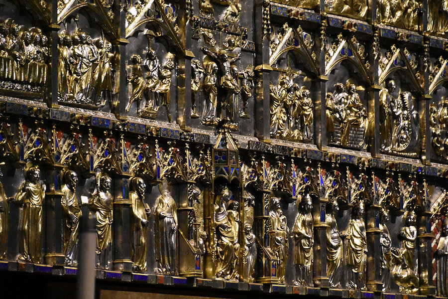 Retablo gótico de la catedral