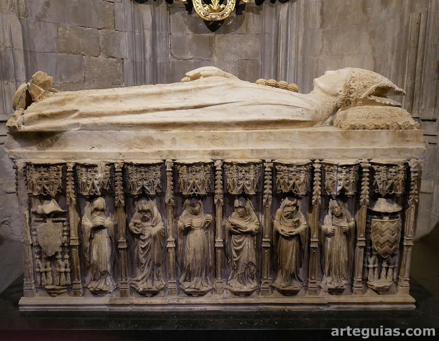 Sarcófago que perteneció al obispo Berenguer de Anglesola