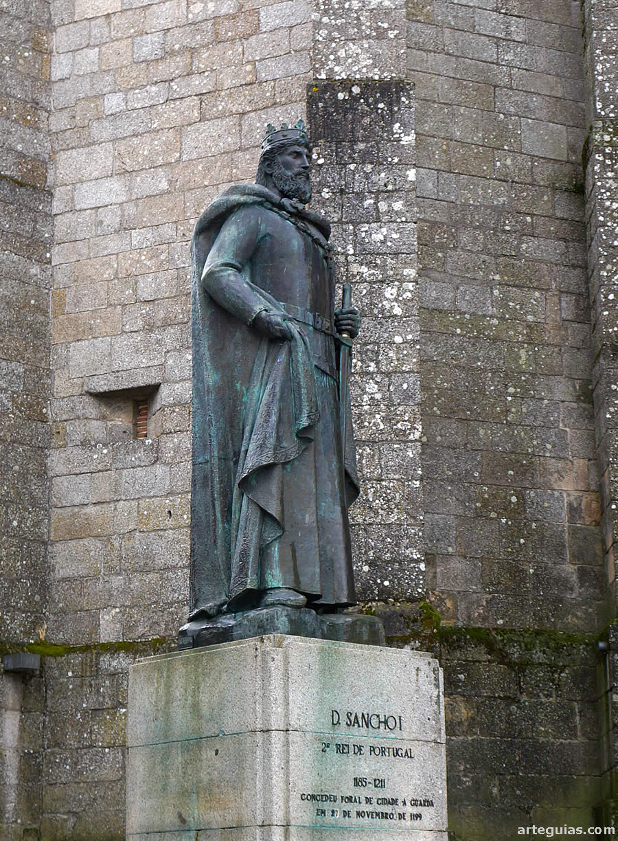 Rey Sancho I. Durante su reinado Guarda lleg&oacute; a tener episcopado