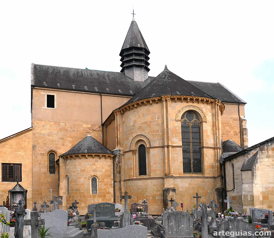 Antigua catedral de Lescar, Francia