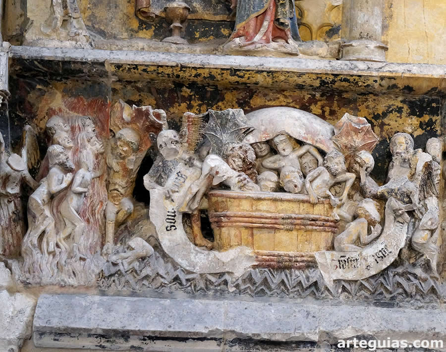 Representaci&oacute;n del purgatorio