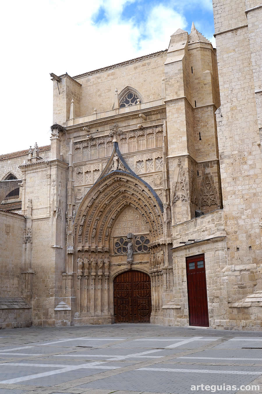 Catedral de Palencia: Puerta de Santa María