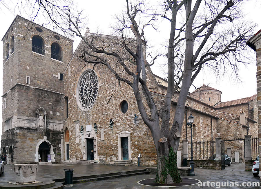 Exterior de la Catedral de Trieste