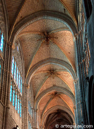 Nave central de la Catedral de &Aacute;vila
