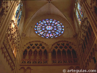 Brazo del crucero d la catedral de Burgos