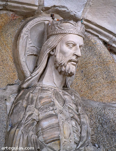 Busto del Cristo en Majestad