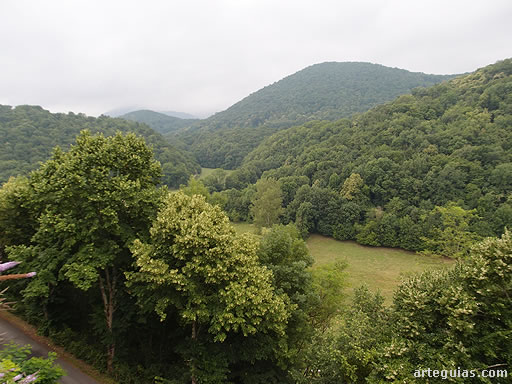 Paisaje que rodea Saint Bertrand de Comminges