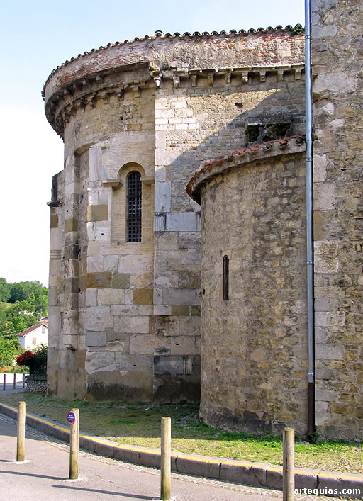 Cabecera rom&aacute;nica de la catedral de Saint Lizier 