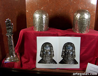 Reliquias de los m&aacute;rtires