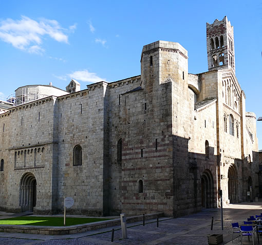 Catedral de Seu d'Urgell desde el noroeste