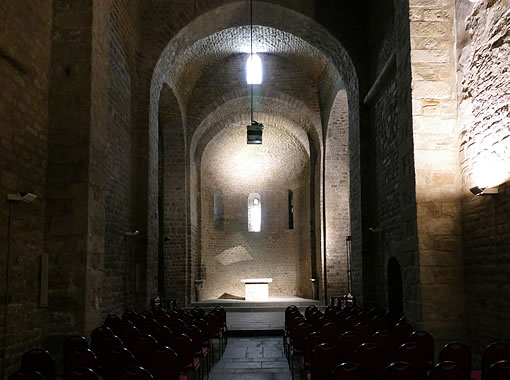 Interior de la iglesia de San Miguel