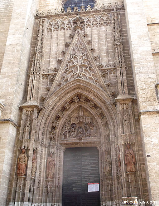 Catedral de Sevilla: Portada del Nacimiento