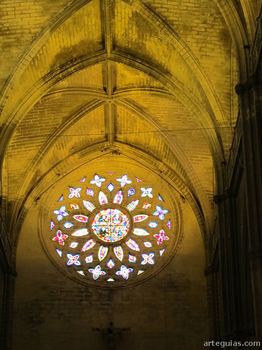 Rosetón de la catedral de Sevilla