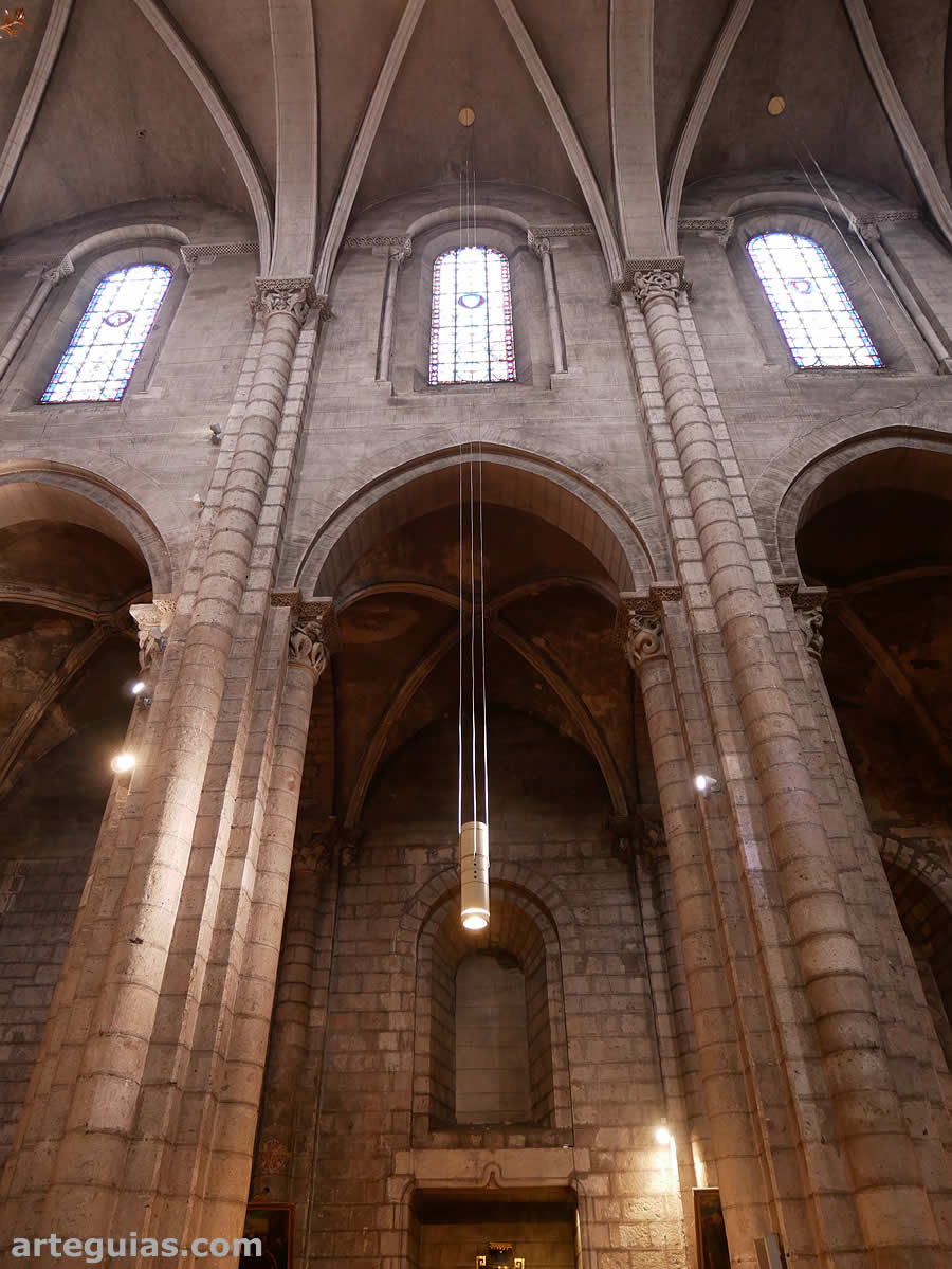 Alzado de la nave central