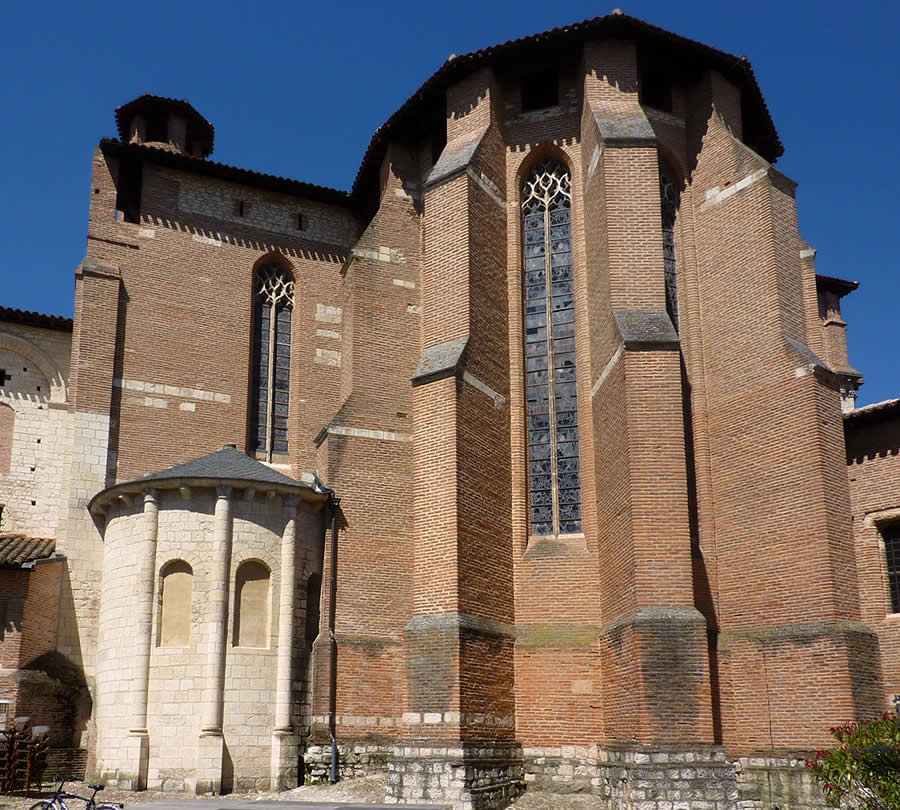 Cabecera románica y gótica de Saint-Salvi