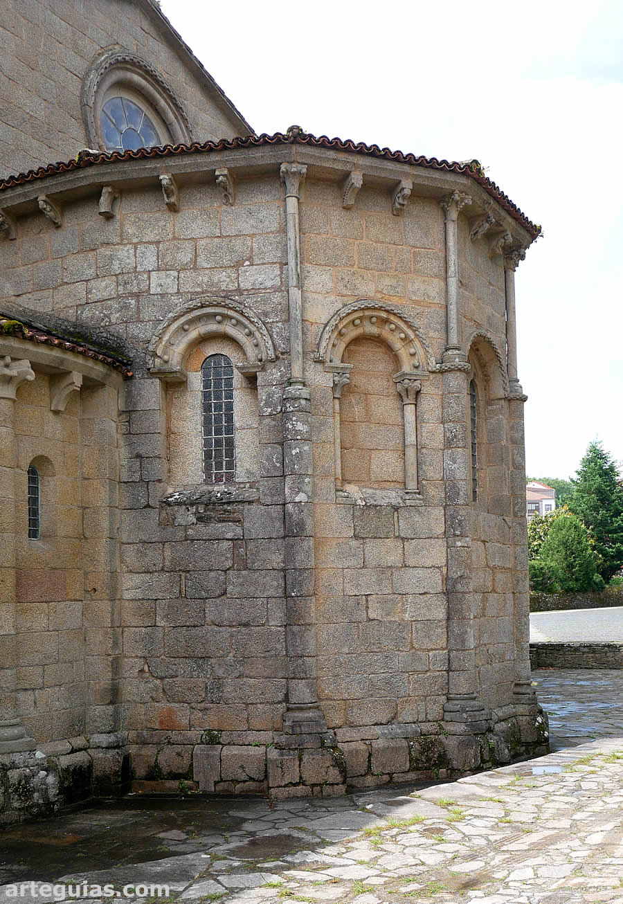 Colegiata de Sar: ábside central