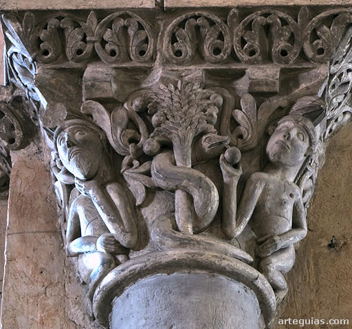 Capitel del Pecado Original