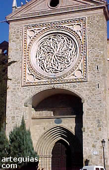 Fachada occidental de la Colegiata de Talavera
