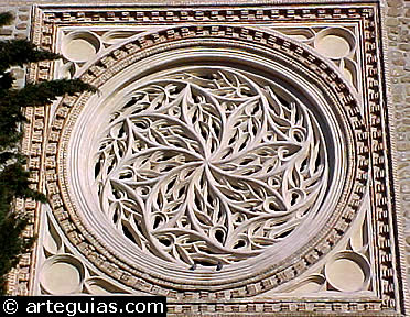 Roset&oacute;n mud&eacute;jar de la Colegiata de Talavera