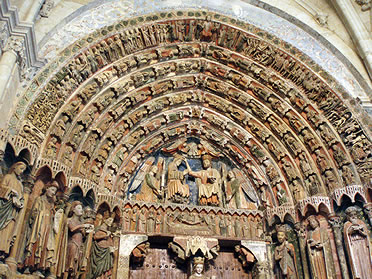 Puerta de La Majestad. Colegiata de Toro
