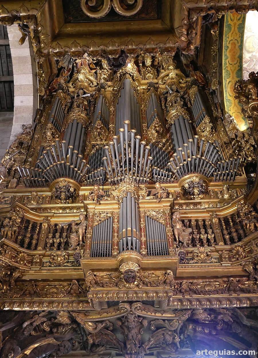 Uno de los &oacute;rganos catedralicios