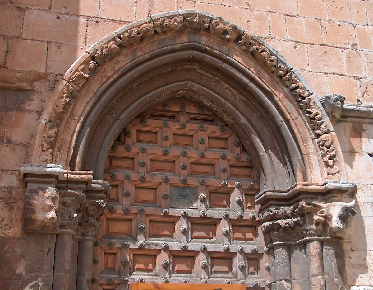 Puerta de la Capiscolía de la Catedral de El Burgo de Osma, Soria