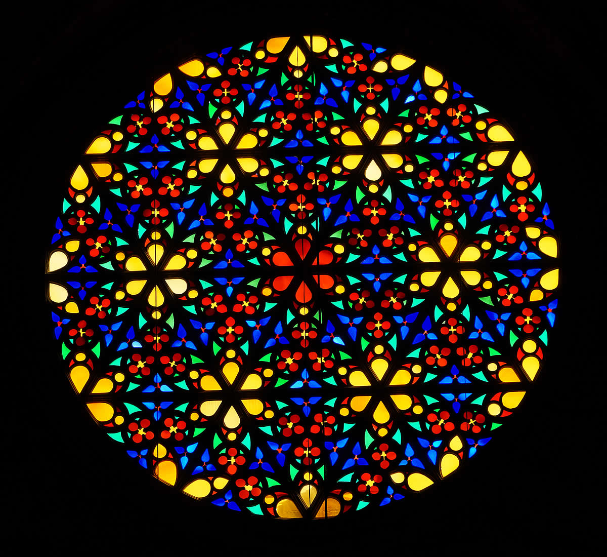Rosetón oriental de la Catedral de Palma de Mallorca