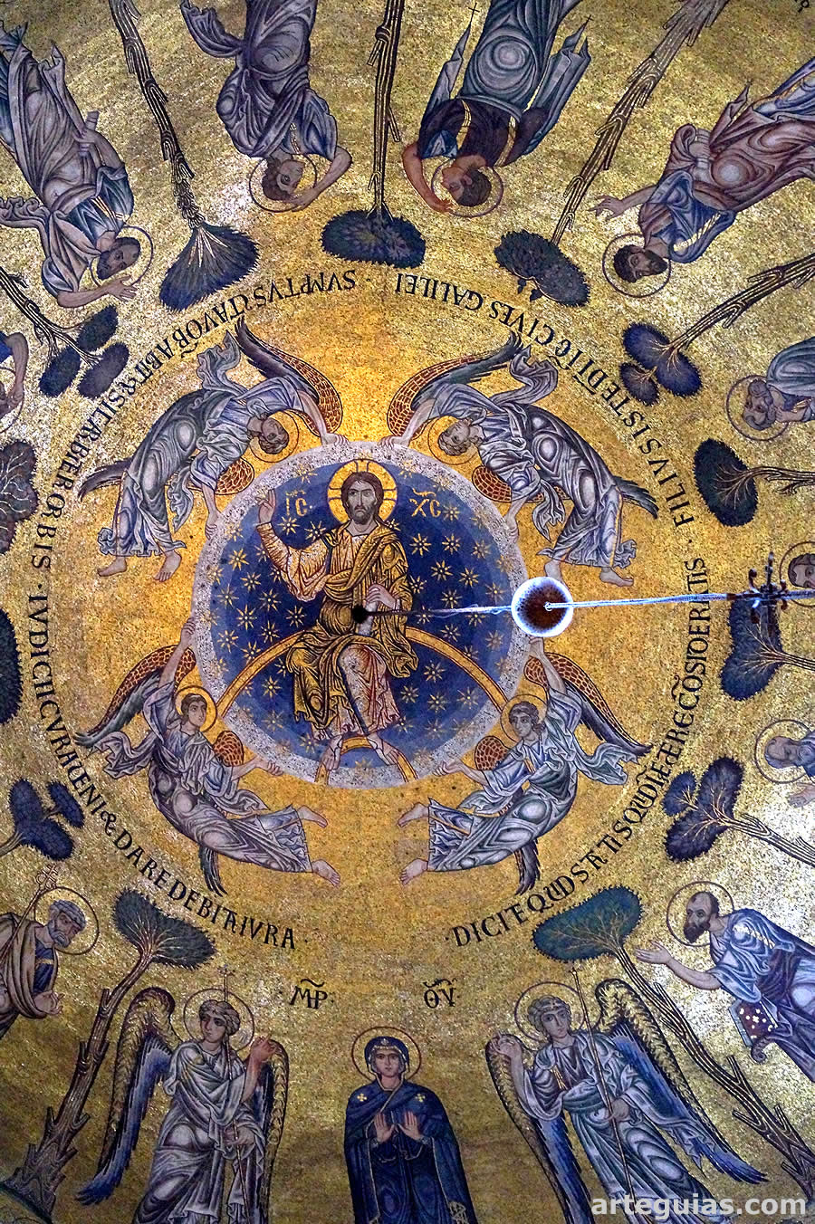 San Marcos de Venecia: mosaicos de la cúpula de la Ascensión