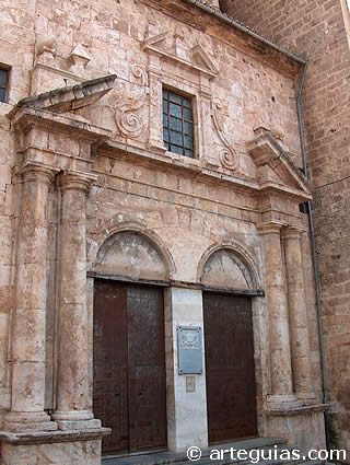Catedral de Segorbe. Fachada clasicista