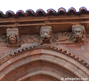 Canecillos de la catedral