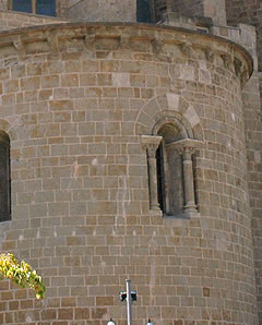 &Aacute;bside central de la Catedral de Solsona