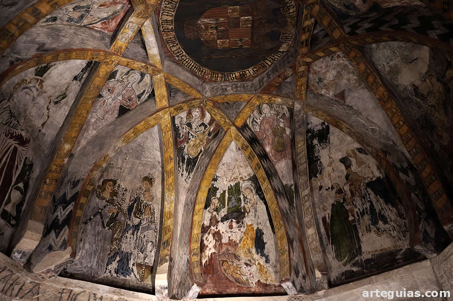 Bóveda de la Capilla de Belén. Convento de Santa Fe