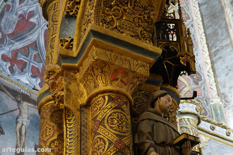 Detalle de la Charola. Convento de Cristo de Tomar