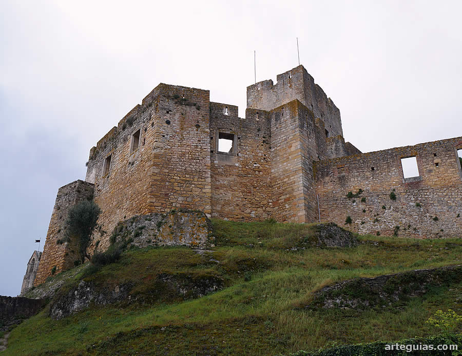 El castillo de Tomar, Portugal