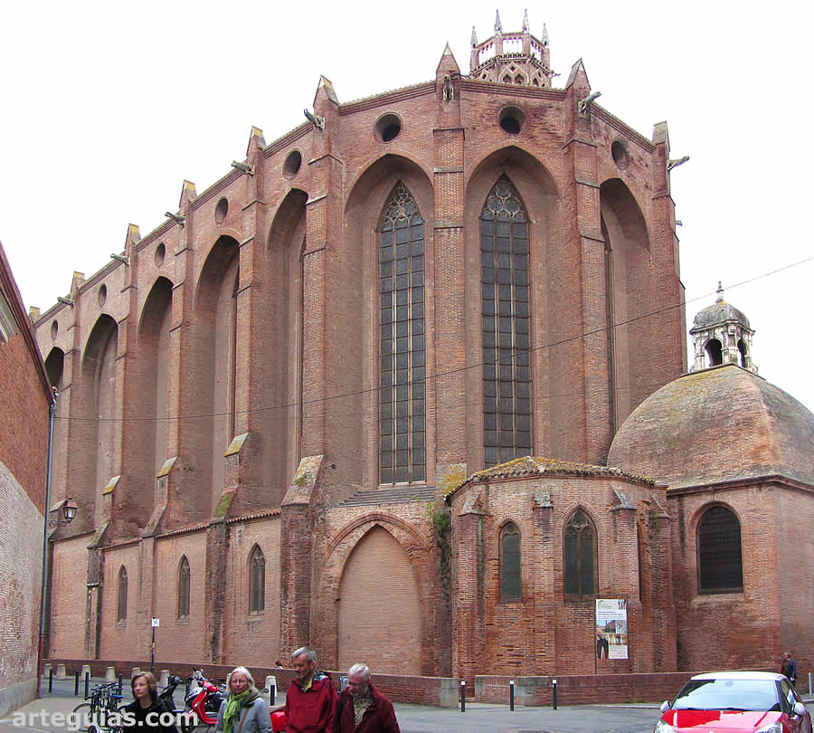 Iglesia del Convento de los Jacobinos de Toulouse, Francia