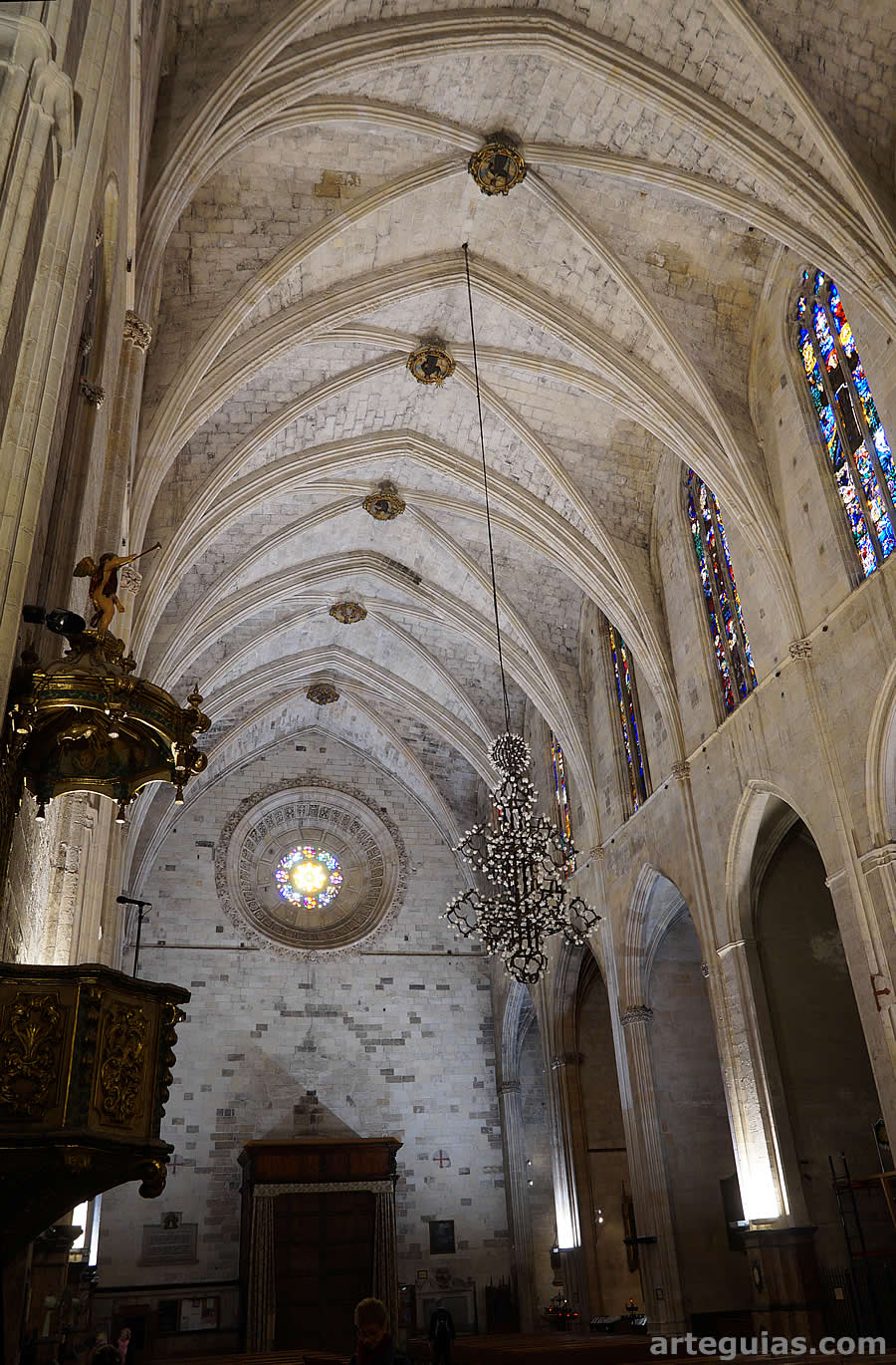 Altímo interior de la iglesia de San Francisco