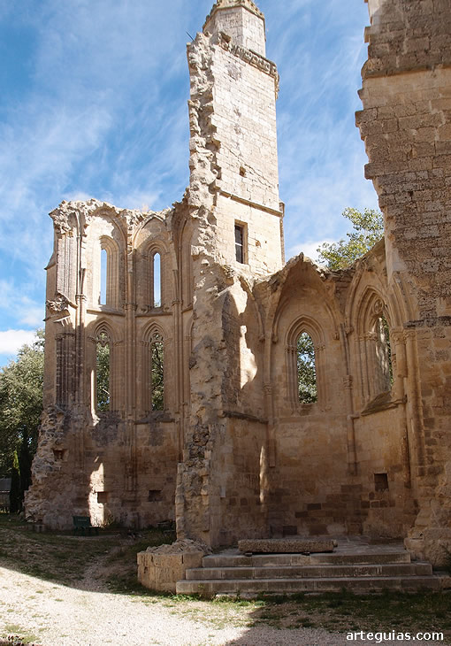 Convento de San Ant&oacute;n de Castrojeriz: ruinas de la iglesia conventual