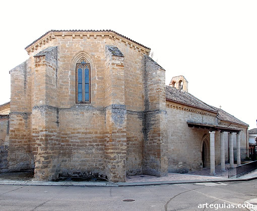 Convento de Santa Clara de Astudillo, Palencia: iglesia gótica