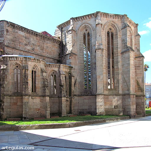 Cabecera del Convento de Santo Domingo de Pontevedra