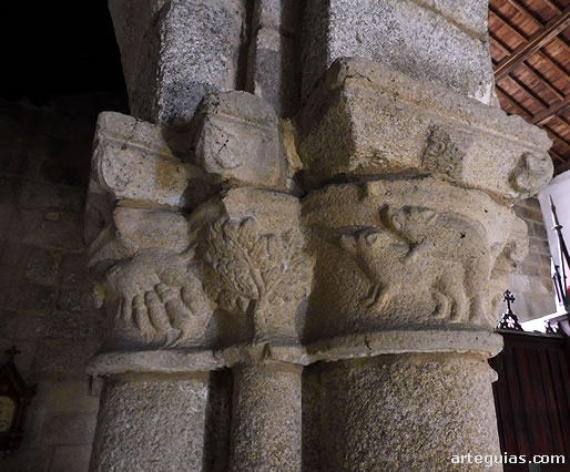 Capitel zoomorfo