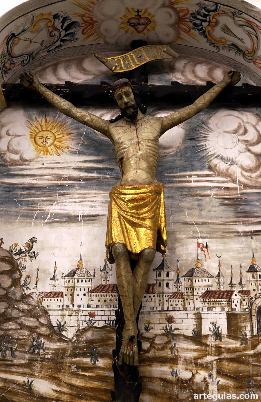 Cristo g&oacute;tico llamado "Cristo de las Infantas"