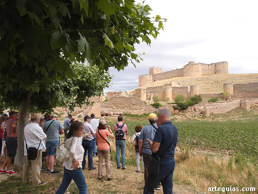 Luego fuimos a Berlanga de Duero con su espectacular muralla y castillo-baluarte