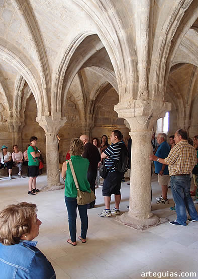 De lo mejor del monasterio: su sala capitular