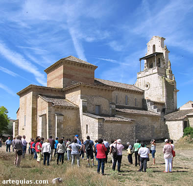 La primera visita, por la mañana, fue a San Cebrián de Mazote