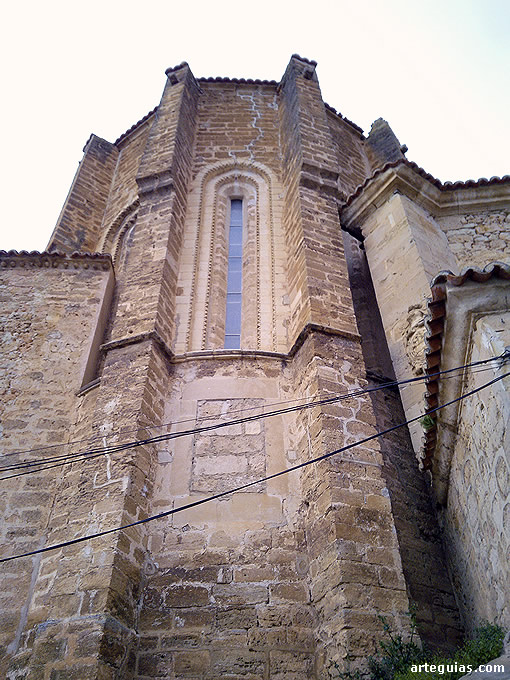 Magnífica cabecera de la iglesia de Cifuentes