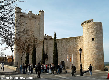 En el castillo de Torija