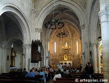 El interior de la iglesia de Santa Mar&iacute;a del Castillo fue de lo m&aacute;s admirado del viaje
