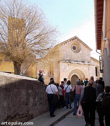 Imagen del viaje guiado en su visita al rom&aacute;nico de Brihuega