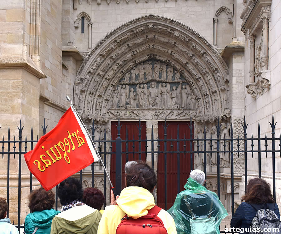 Puerta Real de la Catedral de Burdeos